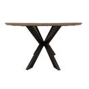 Parker House Crossings - Monaco Dining 84 Inch Rectangular Dining Table with 4 Upholstered Chairs
