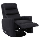 Parker Living Hercules - Black Swivel Glider Recliner