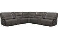 Parker Living Spartacus 7 Piece Modular Power Reclining Sectional with Power Adjustable Headrests