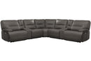 Parker Living Spartacus 7 Piece Modular Power Reclining Sectional with Power Adjustable Headrests