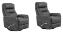 Parker Living Gemini - Flint Swivel Glider Recliner Two Pack