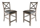 Parker House Lodge Dining Upholstered Counter Chair Two Pack