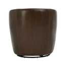 Parker Living Barolo 100% Italian Leather Swivel Club Chair