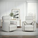 Parker Living Radius - Natural Beauty Quartz Power Swivel Glider Recliner Two Pack