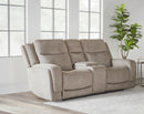 Parker Living Penfield - Frappe Power Reclining Sofa and Loveseat