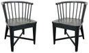 Parker House Americana Modern Dining Barrel Dining Chair Two Pack