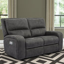 Parker Living Polaris - Slate Power Reclining Sofa and Loveseat