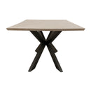 Parker House Crossings - Monaco Dining 84 Inch Rectangular Dining Table with 4 Upholstered Chairs