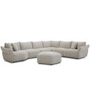 Parker Living Playful - Canes Cobblestone Ottoman with Casters