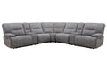 Parker Living Gladiator 7 Piece Modular Power Zero Gravity Reclining Sectional with Power Adjustable Headrests