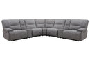 Parker Living Gladiator 7 Piece Modular Power Zero Gravity Reclining Sectional with Power Adjustable Headrests