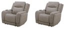 Parker Living Penfield - Frappe Power Zero Gravity Recliner with Heat & Massage Two Pack