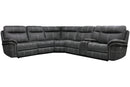 Parker Living Mason - Charcoal 6 Piece Modular Power Reclining Sectional with Power Adjustable Headrests