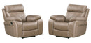 Parker Living Theon - Stokes Toffee Glider Recliner Two Pack