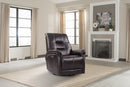 Parker Living Carnegie - Verona Coffee - Powered By Freemotion Cordless Power Swivel Glider Recliner