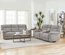 Parker Living Richland - Bristol Grey Power Reclining Sofa and Loveseat