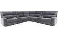 Parker Living Polaris 7 Piece Modular Power Reclining Sectional with Power Adjustable Headrests