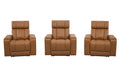 Parker Living Phoenix Zero Gravity Power 3 Seat Home Theater Seating with Immersive Audio P3