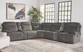 Parker Living Alpine - Airy Midnight 7 Piece Zero Gravity Power Reclining Sectional with Power Adjustable Headrests