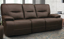 Parker Living Spartacus - Chocolate Power Reclining Sofa and Loveseat