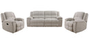 Parker Living Buster Manual Glider Reclining Sofa and Two Recliners