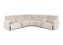 Parker Living Modesto 7 Piece Modular Power Reclining Sectional with Power Adjustable Headrests