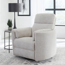 Parker Living Radius - Angora Linen Manual Swivel Recliner