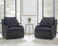 Parker Living Asher Swivel Accent Chair Two Pack