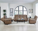 Parker Living Atlantis - Smooth Latte Power Reclining Zero Gravity Sofa