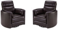 Parker Living Radius - Powered By Freemotion Cordless Power Swivel Glider Recliner Two Pack