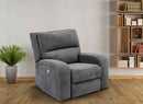 Parker Living Polaris - Bizmark Grey Power Recliner