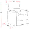 Parker Living Radius - Revel Oyster Power Swivel Glider Recliner