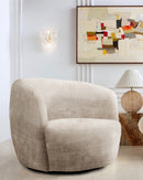 Parker Living Carina - Miami Mink Swivel Barrel Chair