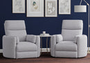 Parker Living Radius - Mineral Power Swivel Glider Recliner Two Pack