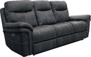 Parker Living Mason - Charcoal Power Reclining Sofa and Loveseat