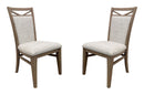 Parker House Americana Modern Dining Upholstered Dining Chair Two Pack