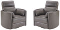 Parker Living Radius - Powered By Freemotion Cordless Power Swivel Glider Recliner Two Pack