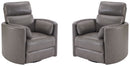 Parker Living Radius - Powered By Freemotion Cordless Power Swivel Glider Recliner Two Pack