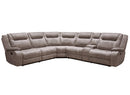 Parker Living Blake - Desert Taupe 6 Piece Modular Reclining Sectional and Entertainment Console