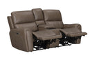 Parker Living Hancock Zero Gravity Power Reclining Console Loveseat P3