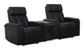 Parker Living Phoenix Zero Gravity Power 2 Seat Home Theater Seating with Wedge and Immersive Audio