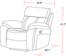 Parker Living Theon - Stokes Toffee Glider Recliner Two Pack