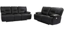 Parker Living Spartacus - Black Power Reclining Sofa and Loveseat