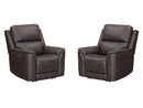 Parker Living Easton - Steamboat Brown Zero Gravity Power Recliner P3 Two Pack