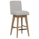 Parker House Escape - Dining 78 Inch Bar with 2 Upholstered Swivel Barstools