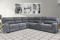 Parker Living Polaris 6 Piece Modular Power Reclining Sectional with Power Adjustable Headrests
