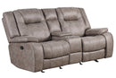 Parker Living Blake - Desert Taupe Reclining Console Loveseat