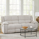 Parker Living Buster - Opal Taupe Manual Reclining Sofa and Loveseat