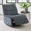 Parker Living Leo - Midnight Blue Armless Recliner Two Pack
