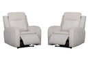 Parker Living Armstrong Power Recliner with Heat Massage and Auto-Glide Two Pack